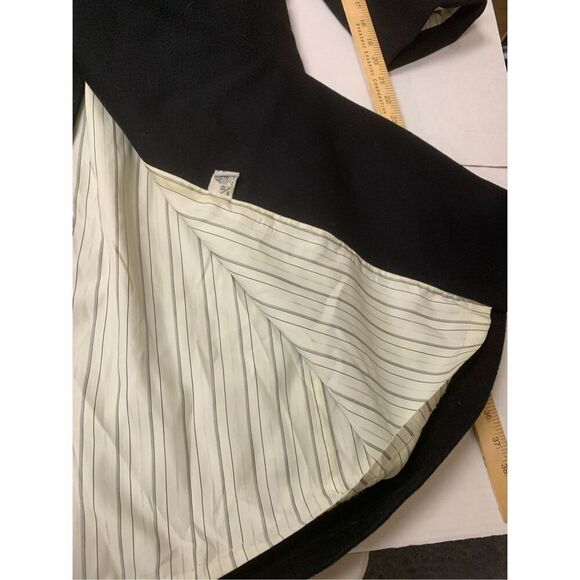 Vintage Forecaster Tuxedo Long One Button Pea Coat - Picture 6 of 11